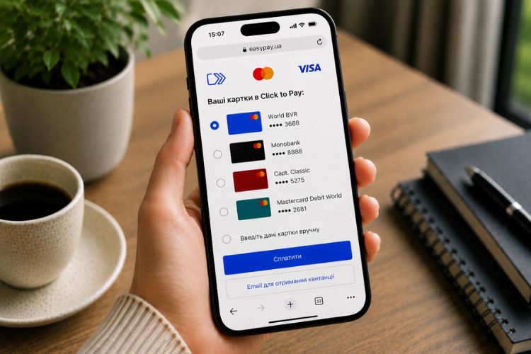 Забудьте про комісію: сплачуйте рахунки вигідніше з Click to Pay від Mastercard